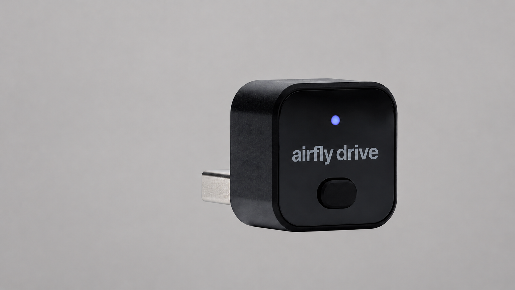 Black Twelve South AirFly Drive wireless CarPlay and Android Auto adapter