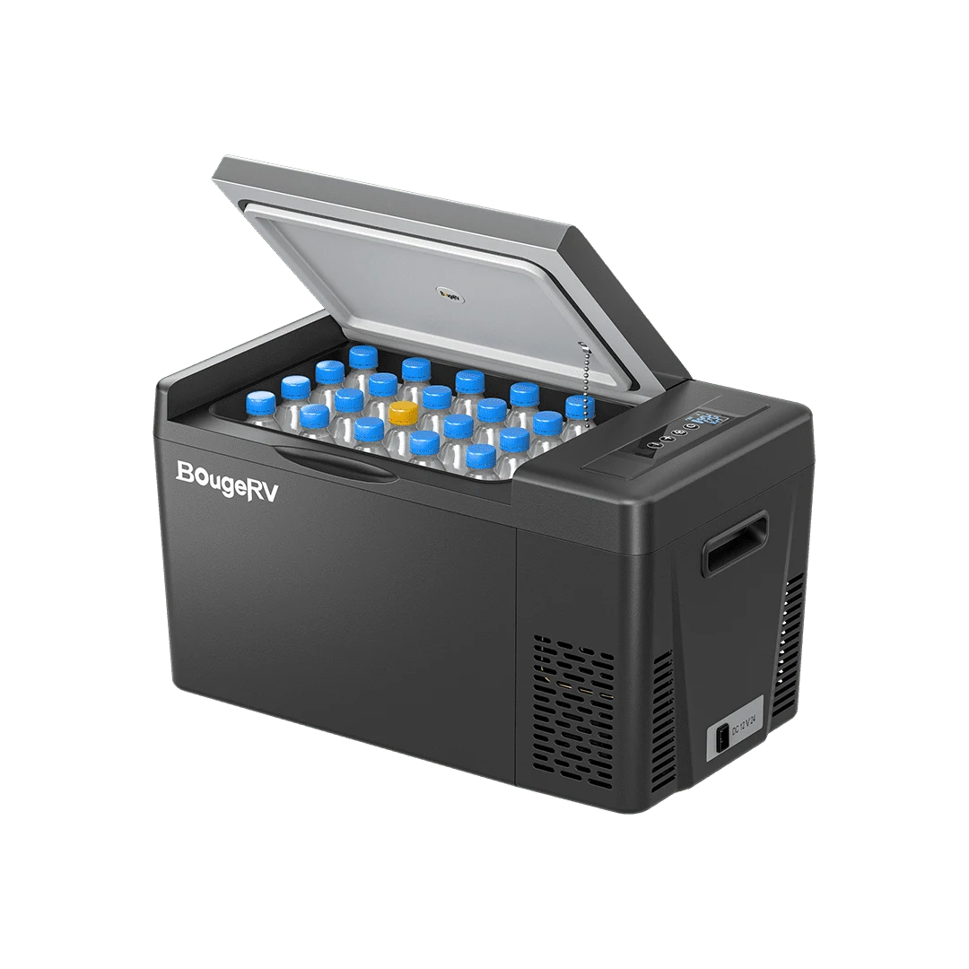 BougeRV CR 23QT black portable fridge