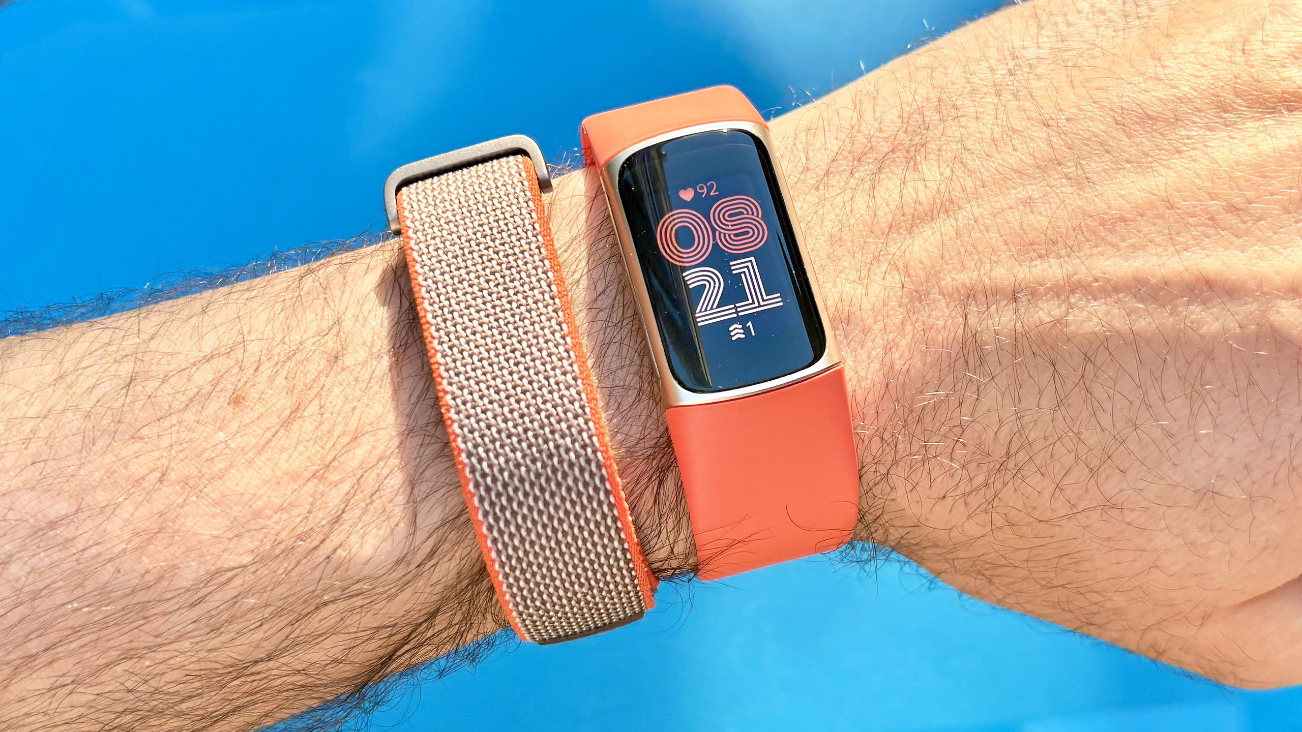 Comparison image for Fitbit Air versus Fitbit Charge 6