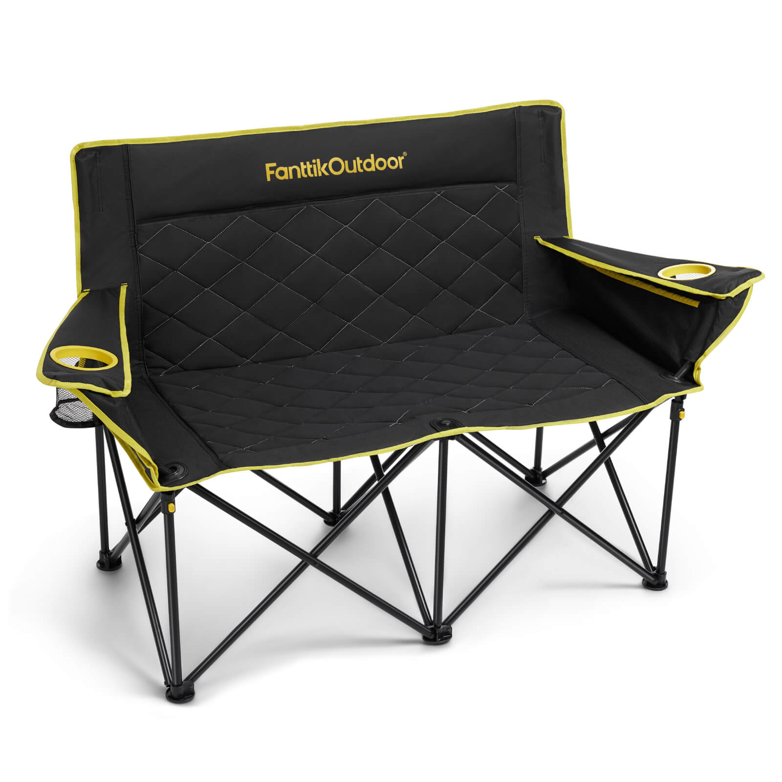 Black FanttikOutdoor Zeta L11 Duo Pro two-person camping chair