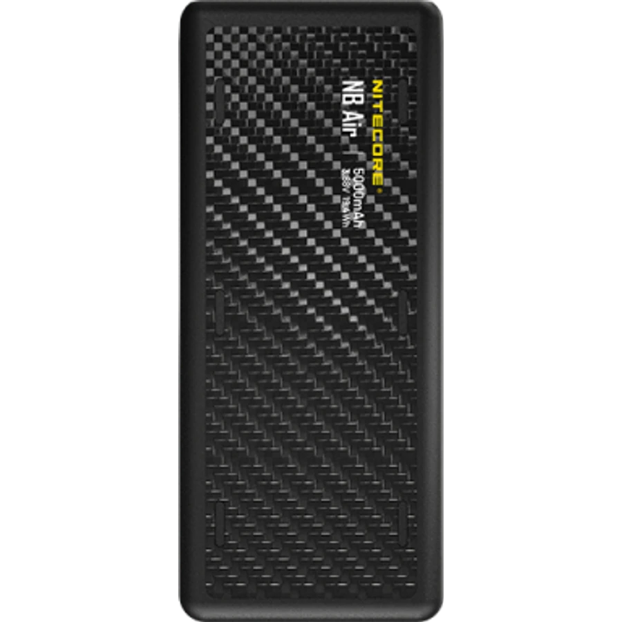 Nitecore NB Air slim carbon-fiber power bank