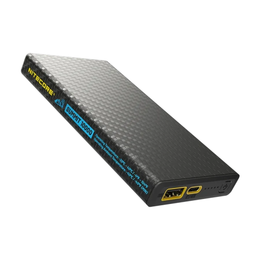Nitecore SUMMIT 10000 carbon-fiber cold-weather power bank
