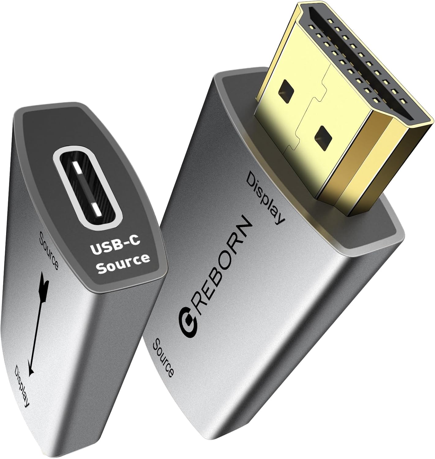 Reborn USB-C female to HDMI male adapter